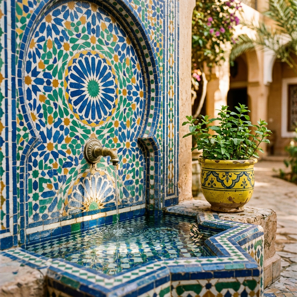 نافورة الزليج